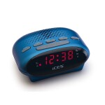 LENCO CLOCK RADIO ICR-210 BLUE Ράδιοξυπνητήρι